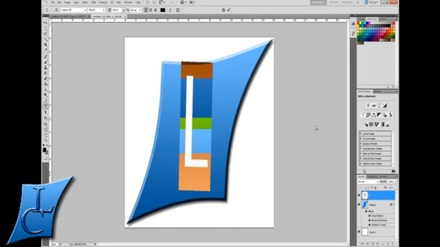 Photoshop : Logo Tutorial смотреть онлайн
