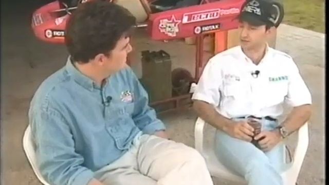 1996 F1 Spanish GP - Off Track Buzzzzzz segment with Andrea Montermini (Forti) смотреть онлайн