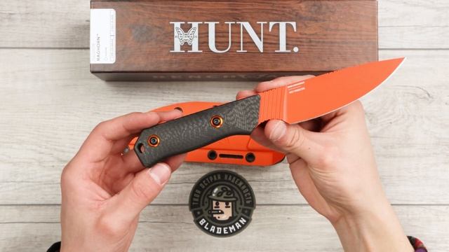 Нож Benchmade Raghorn, CPM-Cruwear, Carbon Fiber Black, Kydex, 15600OR смотреть онлайн