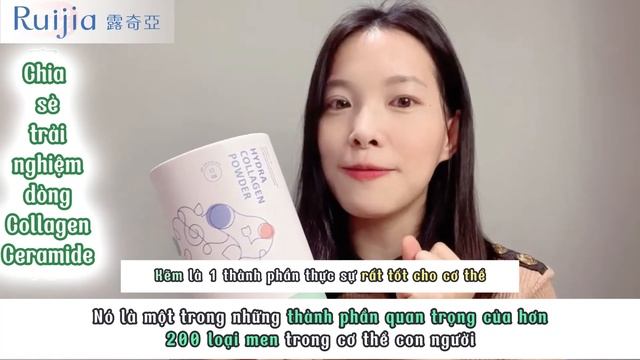 💧 Bột Collagen Ceramide Dưỡng Ẩm & Tăng Độ Đàn Hồi (Hydra Collagen Powder ) смотреть онлайн