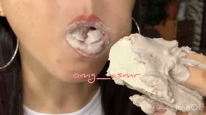 Мокрый мел в пасте