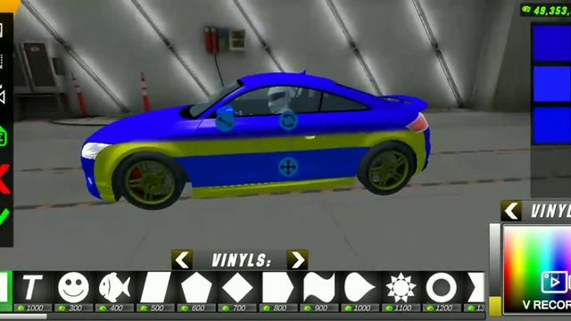 Как поменять цвет хрома на машине в car parking смотреть онлайн