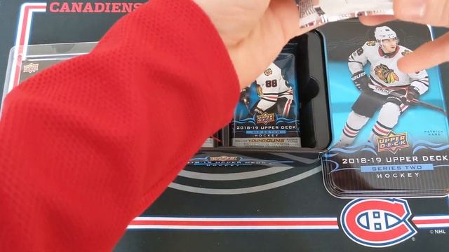 2018-19 Upper Deck Series 2 Hockey Retail Tin Break смотреть онлайн