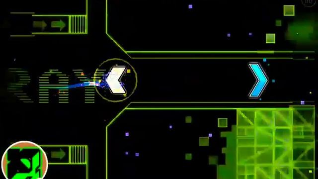 Самый лёгкий уровень в Geometry Dash! (All 3 coins) смотреть онлайн