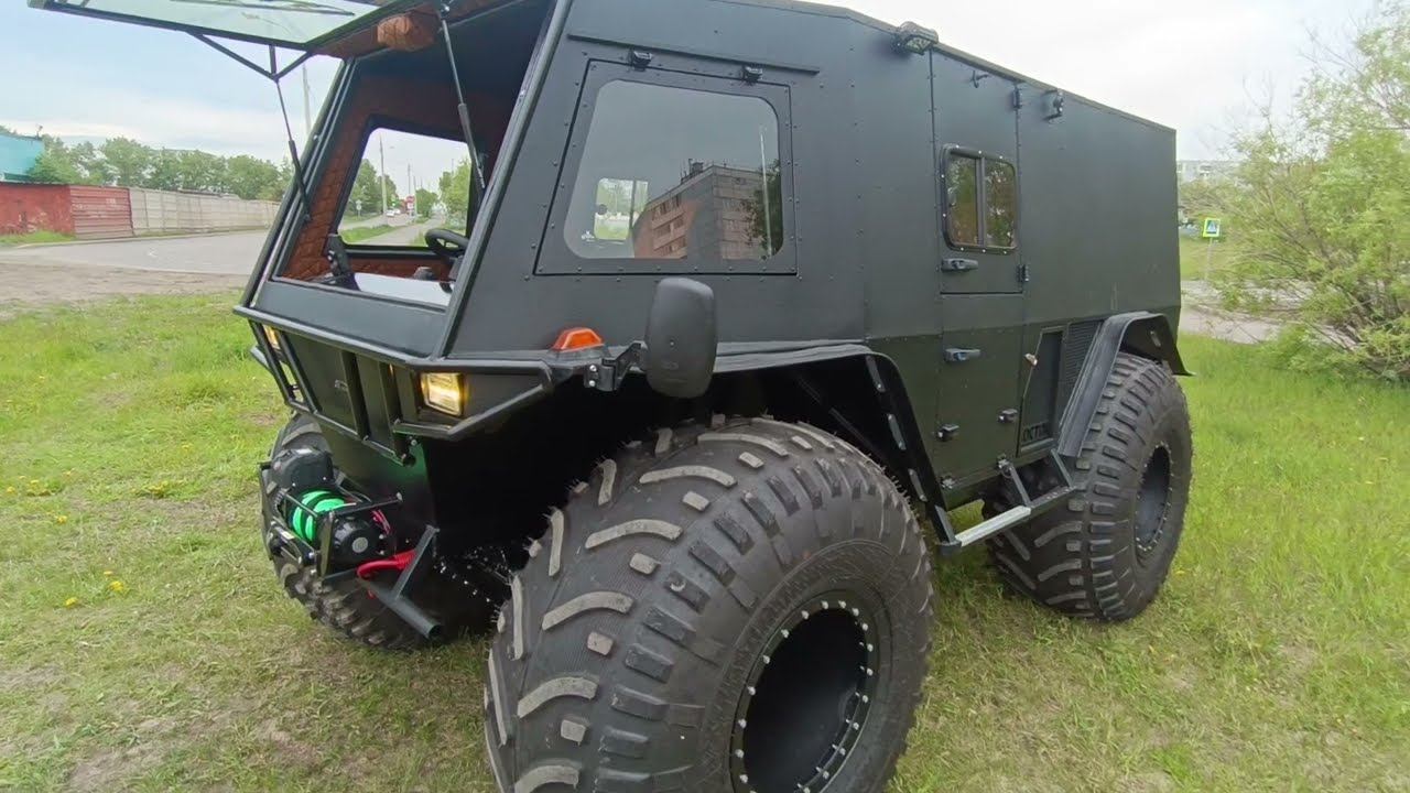 Вездеход Тундра Восток в черном цвете!!! Краткий обзор на выдачу!! смотреть онлайн