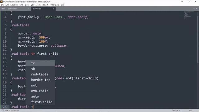 Responsive Table Html CSS||Coder смотреть онлайн