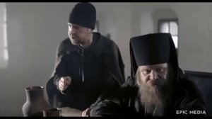 Монах и бес (отрывок из фильма) Пожарские котлеты)))