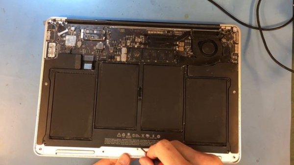 Macbook не щелкает трекпад