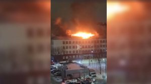 Спасатели полностью потушили пожар в подольской школе