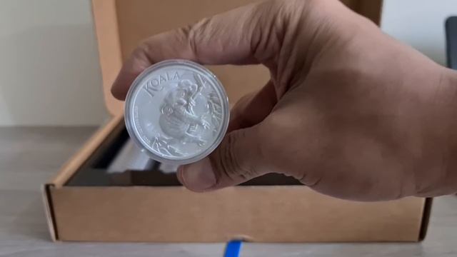 Unboxing 2022 Australian Koala 1 Oz Silver Coin Box смотреть онлайн