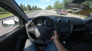2016 LADA Granta 1.6L (118) POV Test Drive