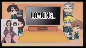 [🇺🇸] react aot to eren [🇷🇺] Реакция аот на эрена #gacha club 🙂