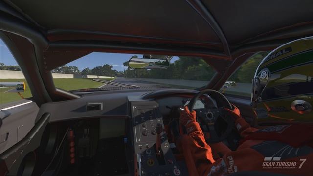 Gran Turismo 7 4K HDR 60fps, Toyota Supra GT500 at Bathurst onboard view. смотреть онлайн