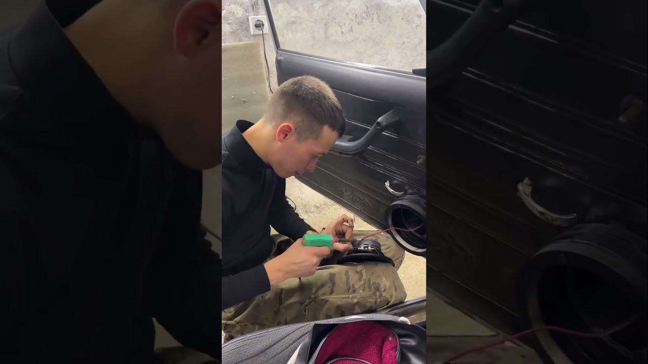 ￼ В работе ВАЗ 2107 ✅Проложили акустический кабель ✅Установили динамикиг. Уфа 89961006579 смотреть онлайн
