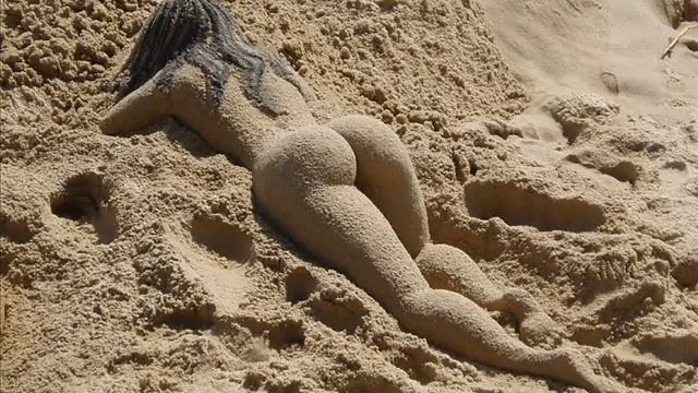 Песочные скульптуры..... смотреть онлайн