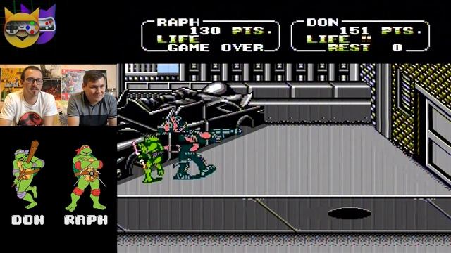 Консольные Посиделки Сборник - Teenage Mutant Ninja Turtles 1,2,3 (NES, DENDY) смотреть онлайн