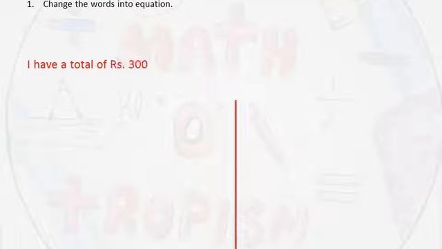 NCERT CLASS VIII EX 2.2  SUM 15 :I Have A Total Of Rs. 300 In Coins Of Rs. 1, Rs. 2 And Rs.....