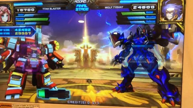 Hero of robots Galaxy Epoch Titan Blaster Vs. Sun King Arthur and Wolf Tyrant смотреть онлайн