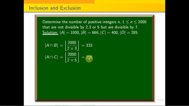 Find the integers n, from 1 to 2000 that are not divisible by 2,3 or 5 but are divisible by 7. смотреть онлайн