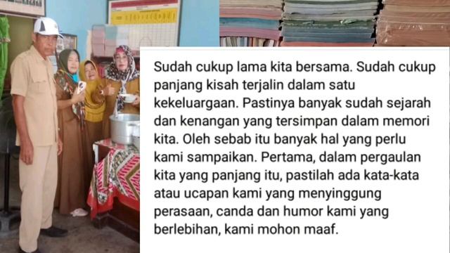 Sambutan perpisahan guru purna tugas ^ sambutan perpisahan pensiun rekan kerja смотреть онлайн
