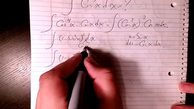 how to integrate cos^5x, integration, indefinite integral, calculus смотреть онлайн