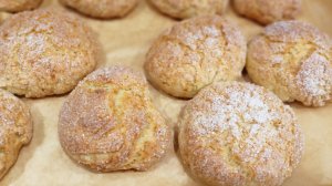Колобушки на сметане к чаю, быстро и очень вкусно!