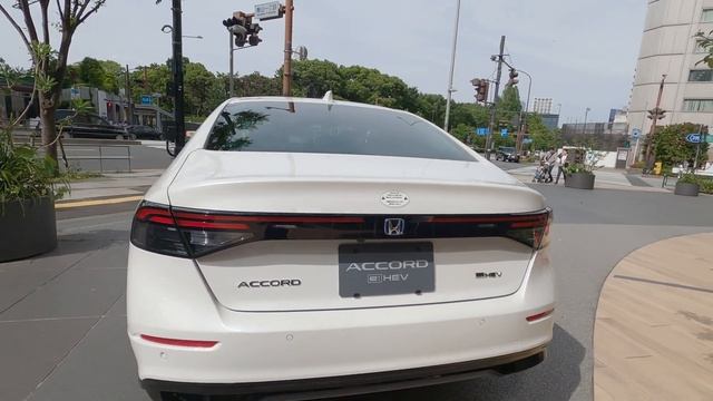 2024 HONDA ACCORD E:HEV White - 新型ホンダアコード E:HEV 2024年モデル - New Honda Accord 2024