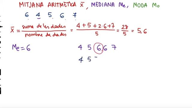 mitjana, mediana i moda смотреть онлайн