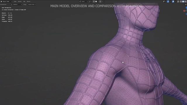 How I Created Tobey Maguire Spider-Man 3D Model смотреть онлайн