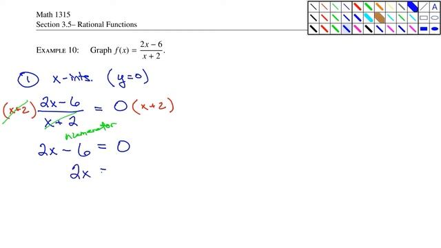 Math 1315 - College Algebra - Section 3.5 - Rational Functions смотреть онлайн