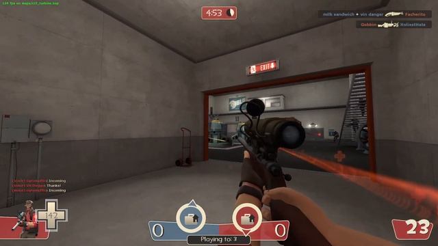 Team Fortress 2 Classic Sniper Gameplay смотреть онлайн