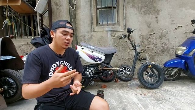 BWS 2 TAK RANGKA MOTOR BENSIN CUSTOM JADI MOTOR LISTRIK ‼️ смотреть онлайн