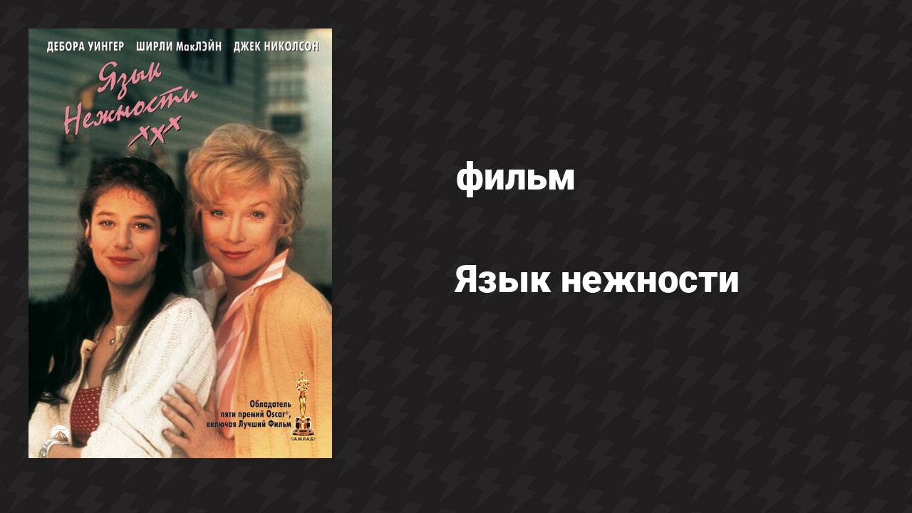Язык нежности (фильм, 1983) смотреть онлайн