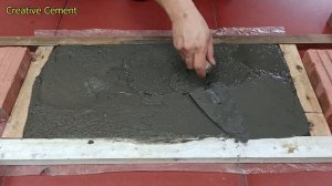 Песок и цемент – простой способ создать красивое произведение искусства для вашего сада