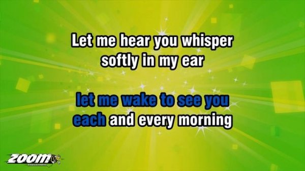 Kenny Rogers - Lady - Karaoke Version from Zoom Karaoke