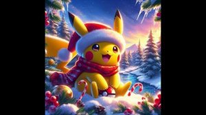 Пикачу Новогодняя