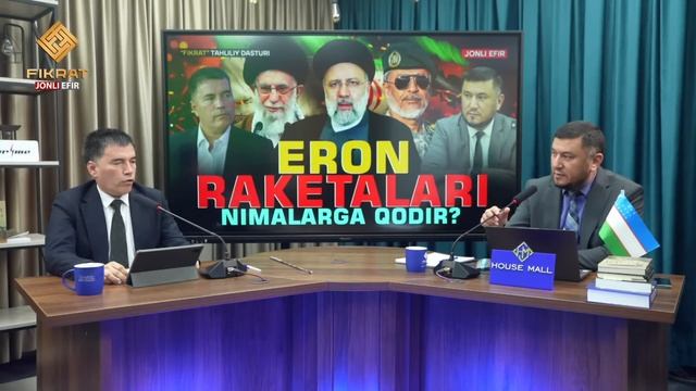 🔴Eron Raketalari Haqida #fikratuz
