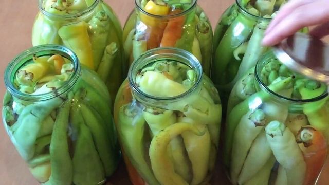 Cox ləzzətli, və asan hazırlanan, acı bibər turşusu/ Маринованные острые перцы на зиму🌶 смотреть онлайн