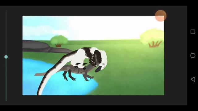 Дакотараптор VS Барелозух анимация (со звуком) смотреть онлайн