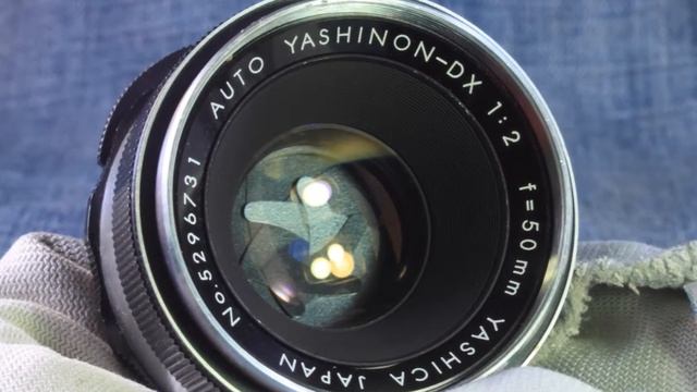 Yashica Yashinon-DX 50mm f/2 (M42) смотреть онлайн