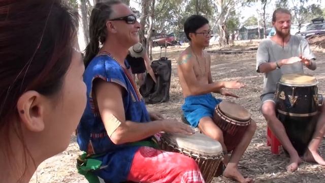 African drumming workshops 2015 Moulamein Brendan 02 смотреть онлайн