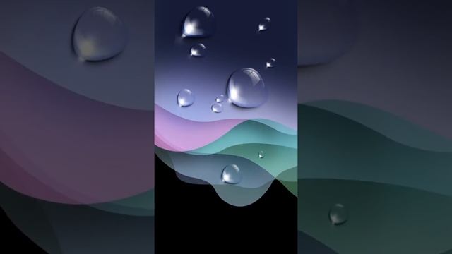 Simple water drops gradient water ripple смотреть онлайн
