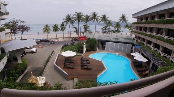 View from Balcony Homm Bliss Patong Beach Phuket