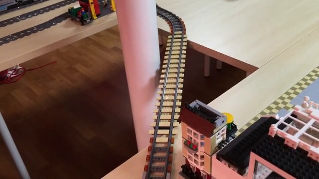 Lego City by Mike T-Bricker (Update #2 - Maersk Train addition with Bridge construct) смотреть онлайн