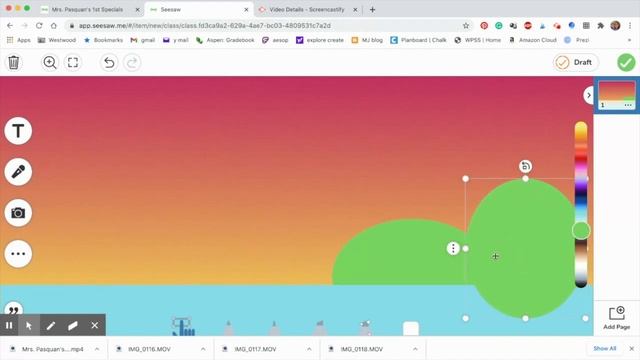 Using Geometric Shapes to "Build" a Collage in Seesaw смотреть онлайн