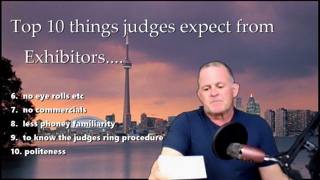 Will's World Top 10 List Things judges expect from exhibitors смотреть онлайн