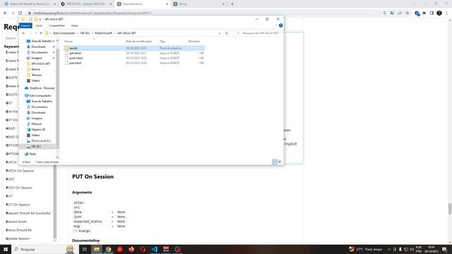 Aprenda Robot Framework (API) - Tutorial 4 - Realizando requisições PUT e DELETE смотреть онлайн
