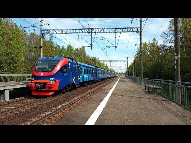 Электропоезд ЭП2Д-0109 "Рэкс" (АО ЦППК) смотреть онлайн
