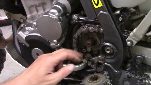 DRZ 400s Front Sprocket Replacement!