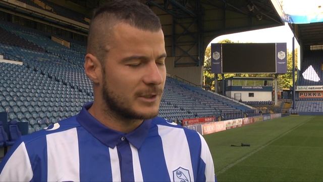 Daniel Pudil's first interview as a Sheffield Wednesday defender смотреть онлайн